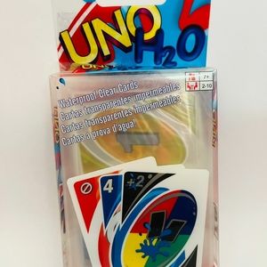 high quality transparent water proof uno cards